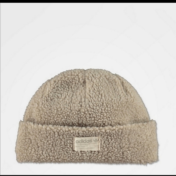 NWT Adidas Nova Off-White Beanie Hat
